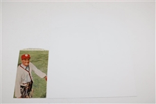 Two (2) Arnold Palmer Photos - One Signed JSA ALOA