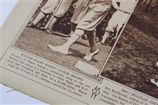 Walter Hagen, Bob Macdonald & Jim Barnes News Article From The Metropolitan Golf Championship