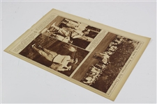 Walter Hagen, Bob Macdonald & Jim Barnes News Article From The Metropolitan Golf Championship