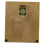 Danny Edwards Signed Personal 1971 All American Golf Award Plaque JSA ALOA