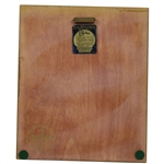 Danny Edwards Signed Personal 1972 All American Golf Award Plaque JSA ALOA