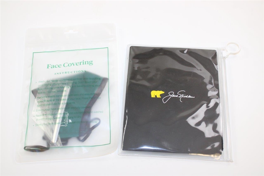 Masters Tournament & Jack Nicklaus Golden Bear Face Coverings