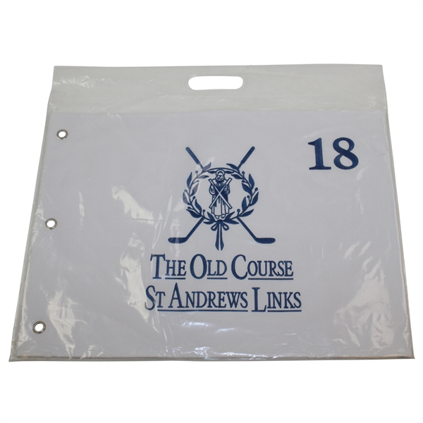 The St Andrews Old Course Embroidered Flag in Unopened Package