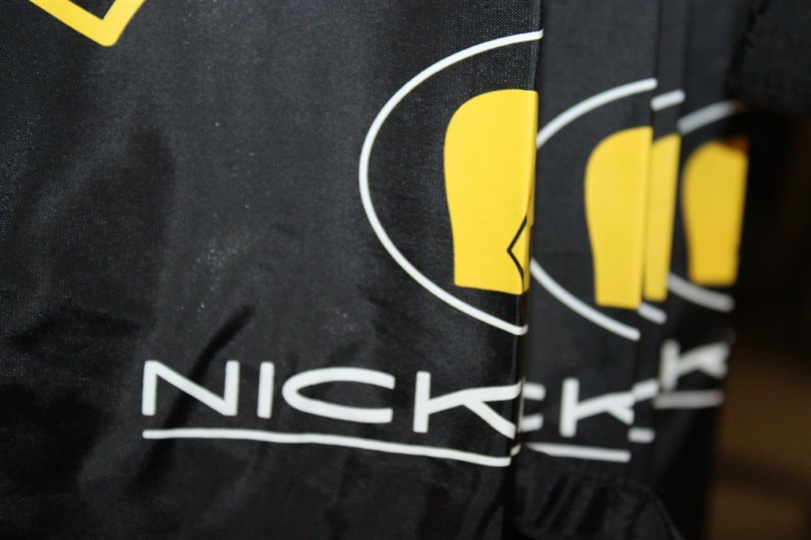 Jack Nicklaus 'Golden Bear' Black with Yellow Umbrella