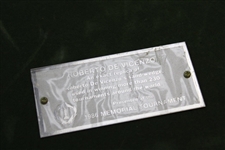 Roberto de Vicenzo Replica Sand Wedge - Ltd Ed Presented at the 1986 Memorial Tournament