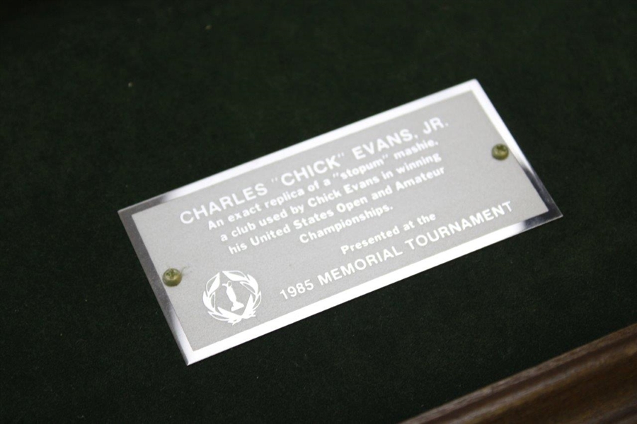 Charles 'Chick' Evans Jr. Replica Mashie - Ltd Ed Presented at the 1985 Memorial Tournament