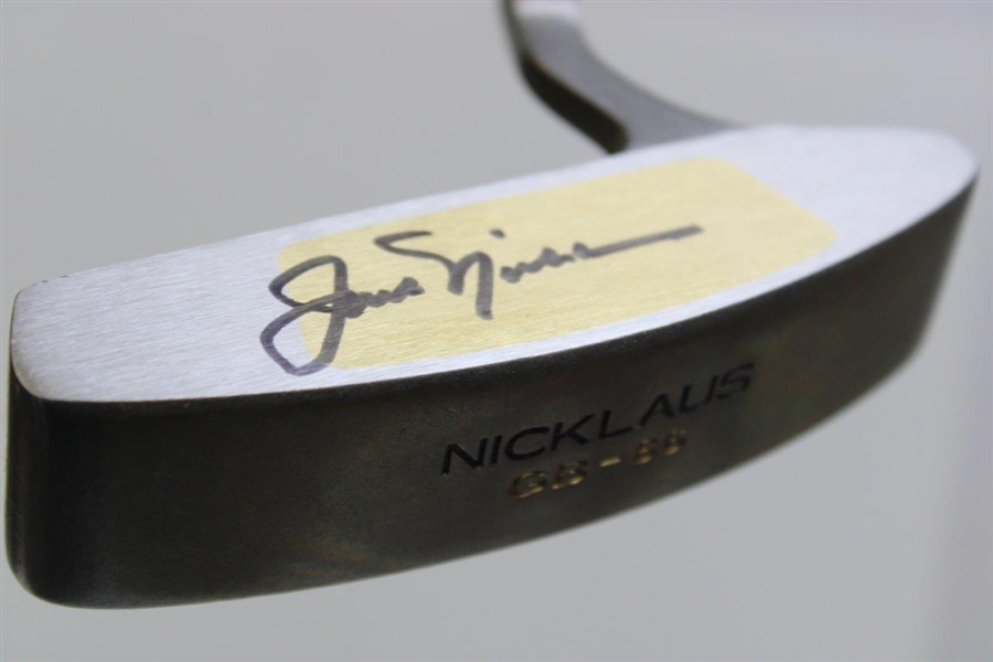Jack Nicklaus Signed Golden Bear Nicklaus GB-86 Putter with Head Cover JSA ALOA