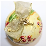 2023 Augusta National Masters Berckmans Place Hand Painted Italian Globe Ornament New in Box
