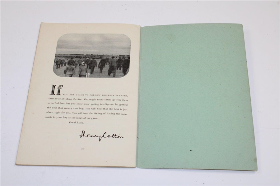 1948 'Some Golfing 'IFS' Book by Henry Cotton