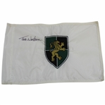 Tom Watson Signed Embroidered The National Golf Club of Kansas City Course Flag JSA ALOA
