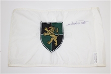 Tom Watson Signed Embroidered The National Golf Club of Kansas City Course Flag JSA ALOA