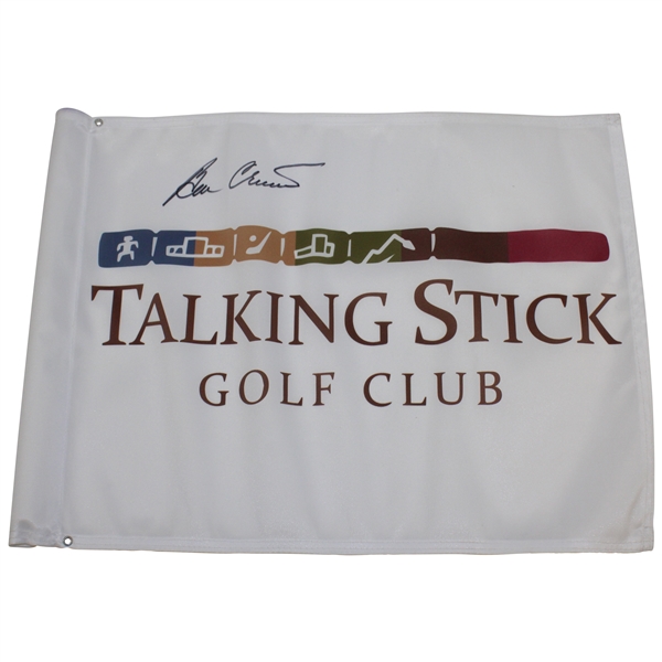 Ben Crenshaw Signed Talking Stick Golf Club Course Flag JSA ALOA