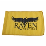 Raven Golf Club Yellow Course Flag