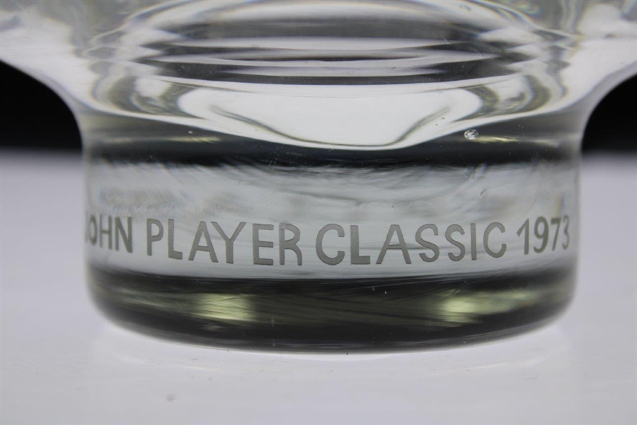 Chi-Chi Rodriguez's 1973 John Player Classic Glass Bowl