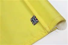 Gary Player & Tony Jacklin Signed Royal Lytham St. Annes Course Flag JSA ALOA