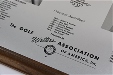 Chi Chi Rodriguez's 1981 William D. Richardson Memorial Trophy Plaque Given by GWA