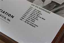 Chi Chi Rodriguez's 1981 William D. Richardson Memorial Trophy Plaque Given by GWA