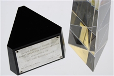 Chi Chi Rodriguez's 1996 Jackie Robinson Foundation Robie Award for Humanitarianism