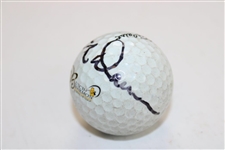 Butch Harmon Signed 'Butch Harmon School of Golf' Logo Golf Ball JSA ALOA