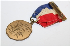1931 Championship County Caddy Golfers Gold Filled Medal Won by Fred Bosloski