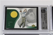 Six (6) 2001 UP GAI 9 Global Thread Cards - Henry, Elder, Martin, May,Lehman & Jobe