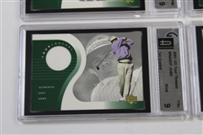 Six (6) 2001 UP GAI 9 Global Thread Cards - Henry, Elder, Martin, May,Lehman & Jobe