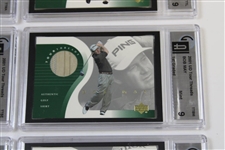 Six (6) 2001 UP GAI 9 Global Thread Cards - Henry, Elder, Martin, May,Lehman & Jobe