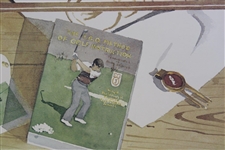 Ltd Ed #1/1700 EGO-Pro-Am Tournament Lithograph Signed by Artist B. Turner - Framed