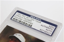 Arnold Palmer Signed 1992 Golf Pro Set Card PSA #83738337