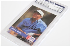 Arnold Palmer Signed 1992 Golf Pro Set Card PSA #83738337