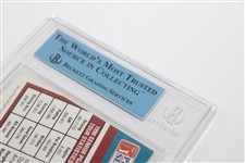 Arnold Palmer Signed 1991 Tour Pro Set Card JSA Beckett #0005471198