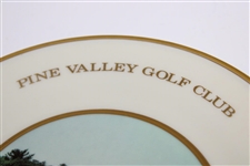 1989 Pine Valley Golf Club Warner Shelly Bowl Lenox China Plate - Hole #14