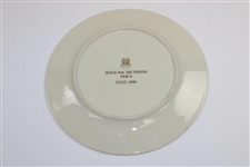 1989 Pine Valley Golf Club Warner Shelly Bowl Lenox China Plate - Hole #14
