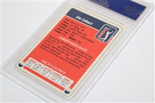 Jim Colbert 1983 Miller Press PGA Hand Cut Golf Card PSA 4 VG-EX #14582648
