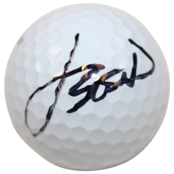 Jordan Spieth Signed Titleist Golf Ball JSA ALOA