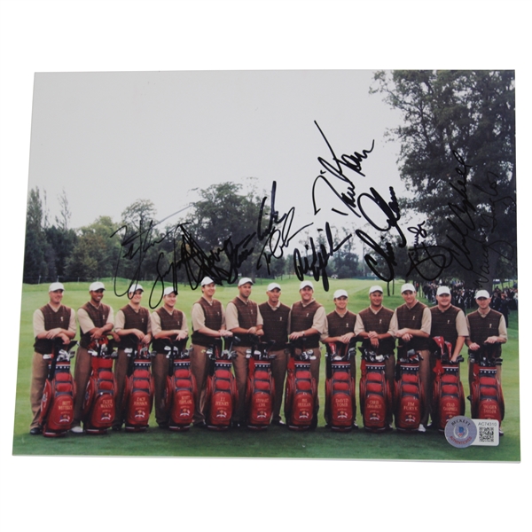 2006 Ryder Cup Team USA Signed Photo Beckett #AC74310