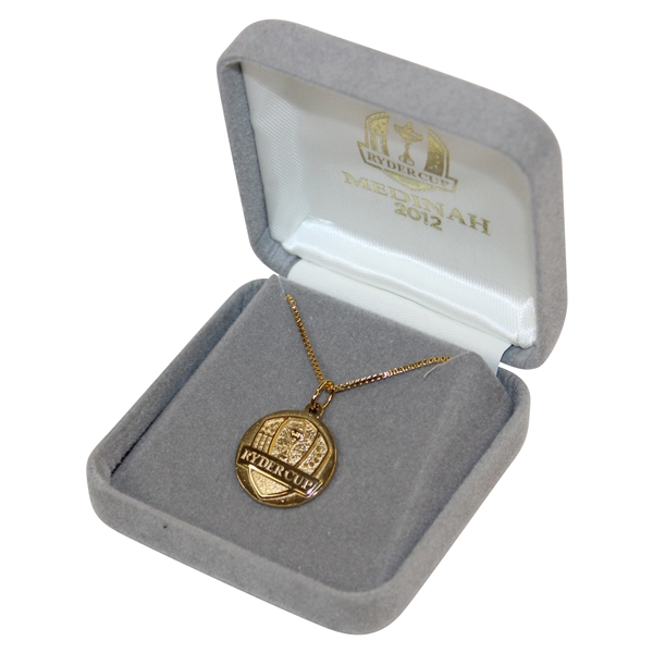 2012 Ryder Cup at Medinah C.C. Necklace in Box