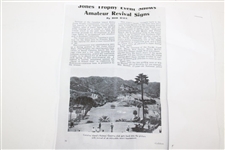 1937 Bobby Jones Trophy Tournament Trophy