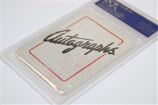 Walter Hagen 1945 Autographs Game W. Hagen/B. Nelson #7 Golf Card PSA 5 EX #12525799