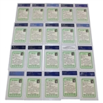 Complete Set of PSA Graded MT 9 Slabbed 1981 Donruss Golf Cards - 60 in Total