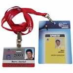 Barry Jaeckels 2004 PGA Champions Tour Member ID & 2006 Open De France Alstom Sportif ID Pass