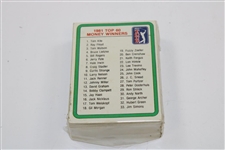 1982 PGA Tour Complete Set Of Trading Cards