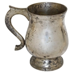 Classic Kent Silver Plate Thunderbird Logo 'Pebble Beach Closed' Pitcher