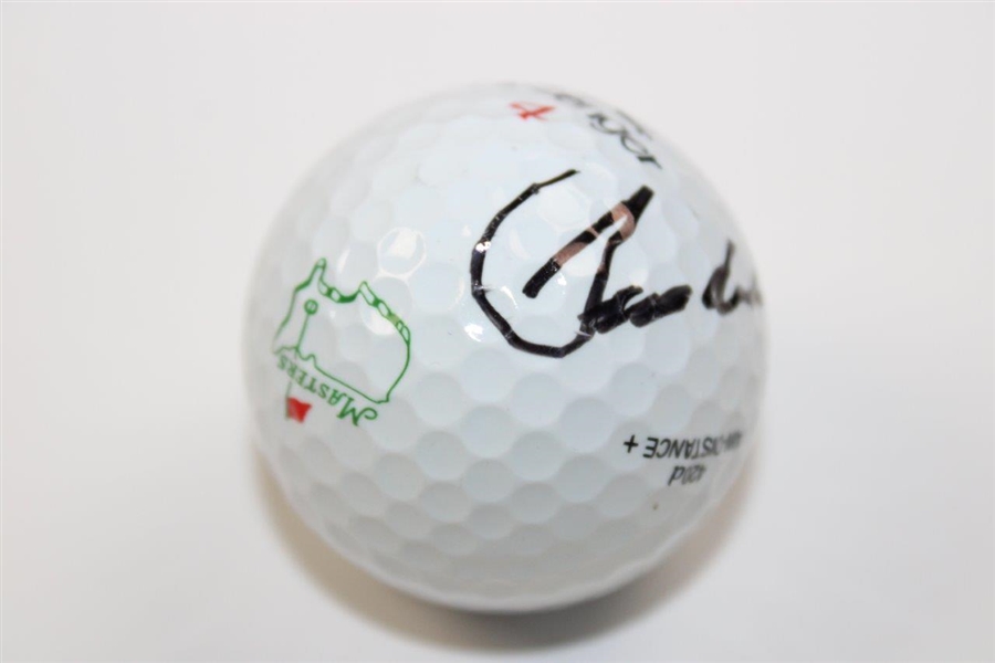 Seve Ballesteros Signed Slazenger Masters Logo Golf Ball JSA FULL LETTER