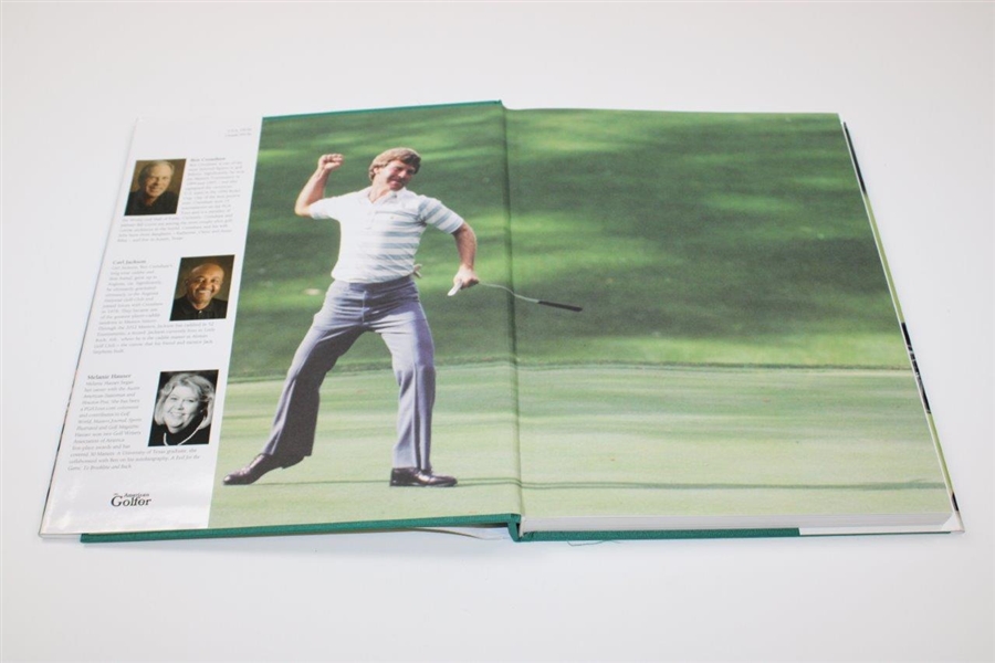 Augusta National Caddy Carl Jackson & Ben Crenshaw Signed Two Roads To Augusta Book JSA ALOA
