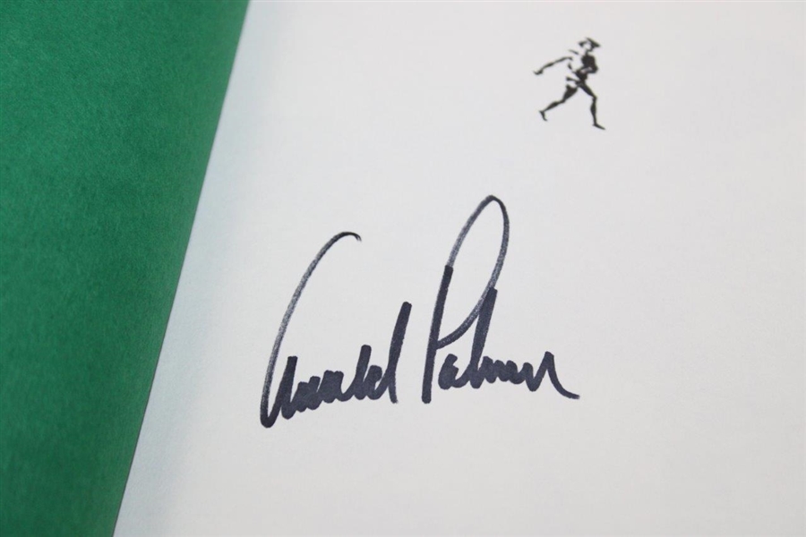 Arnold Palmer Signed 'Go For Broke' Book by Arnold Palmer JSA ALOA