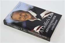 Arnold Palmer Signed 'A Golfers Life' Book by Arnold Palmer w/James Dodson - Paperback JSA ALOA