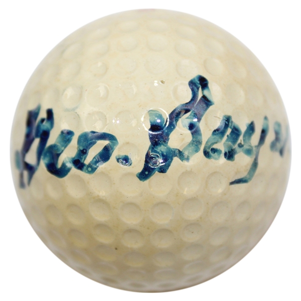 George Bayer Signed Tourney Golf Ball JSA ALOA