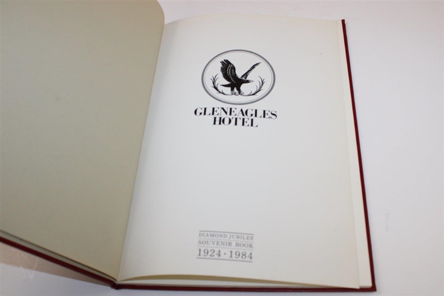 1924-1984 Gleneagles Hotel Diamond Jubilee Souvenir Book