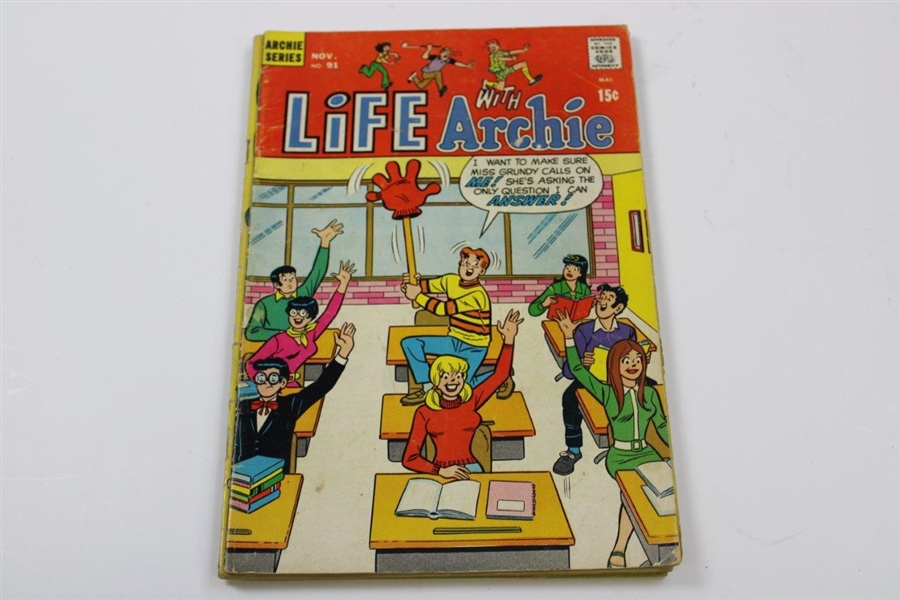 Lot of Seven (7) 1960s Comics Including Little Audrey & Melvin
